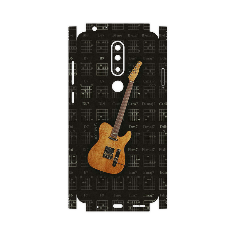 برچسب پوششی ماهوت مدل Guitar-Instrument-FullSkin مناسب برای گوشی موبایل نوکیا 5.1 Plus