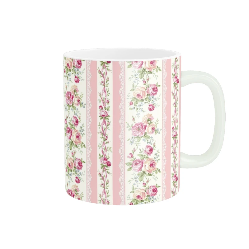 ماگ پاد آفرین طرح گل کد 871