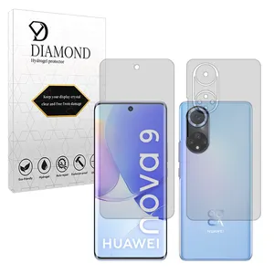 Diamond Tough model matte screen protector suitable for Huawei nova 9 mobile phone along with the back protector