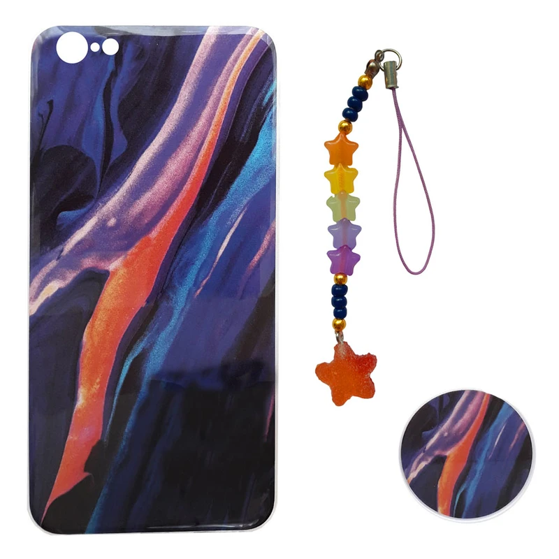 کاور کد A5377 مناسب برای گوشی موبایل اپل iPhone 6 Plus / 6s Plus به همراه پایه نگهدارنده و بند آویز