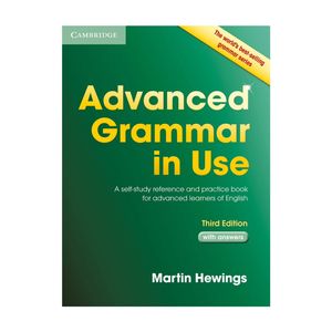 نقد و بررسی کتاب Advanced Grammar In Use 3rd اثر Martin Hewings انتشارات کمبریج توسط خریداران