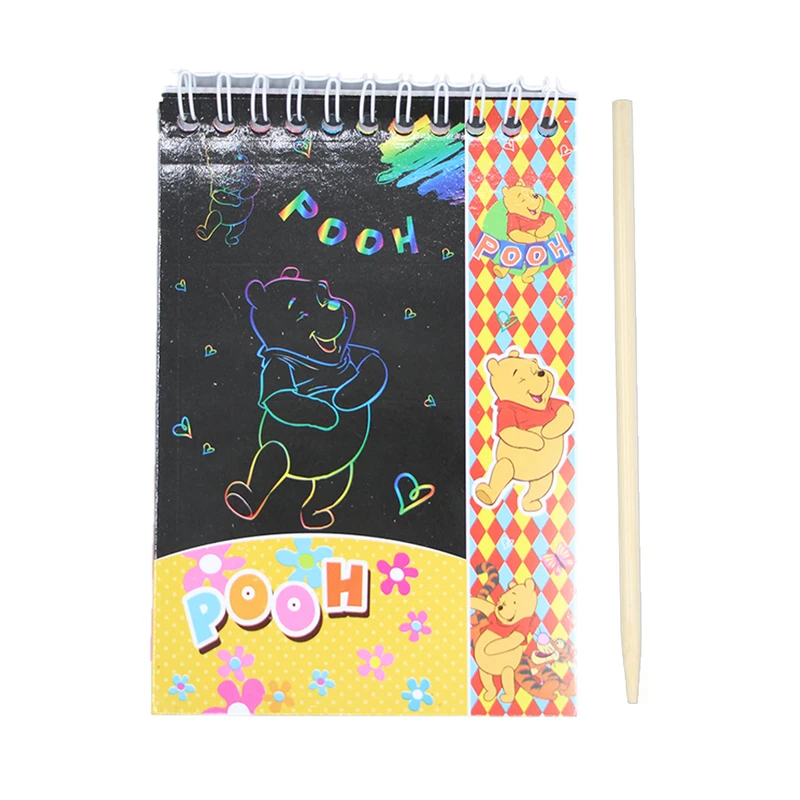 دفتر نقاشی مدل جادویی به همراه مداد 