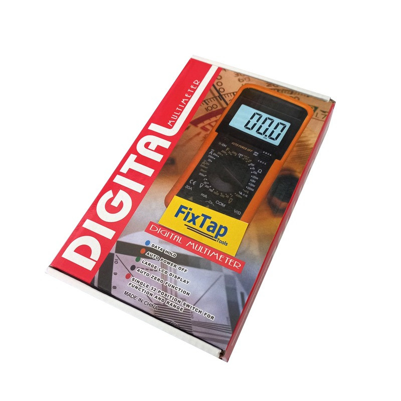 مولتی متر دیجیتال 20 آمپر فیکس تاپ کد FIX-05