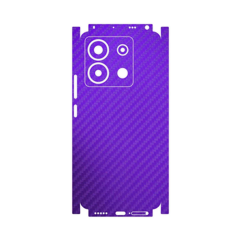 برچسب پوششی ماهوت مدل Purple-Fiber-FullSkin مناسب برای گوشی موبایل شیائومی Poco X6