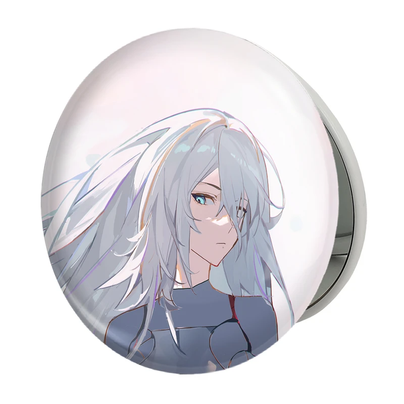 آینه جیبی خندالو طرح بازی نیر اتوماتا (Nier Automata)  مدل تاشو کد 31597