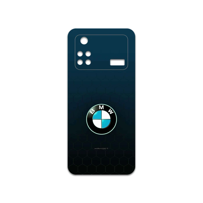 برچسب پوششی ماهوت مدل BMW مناسب برای گوشی موبایل شیائومی Poco M4 Pro 4G