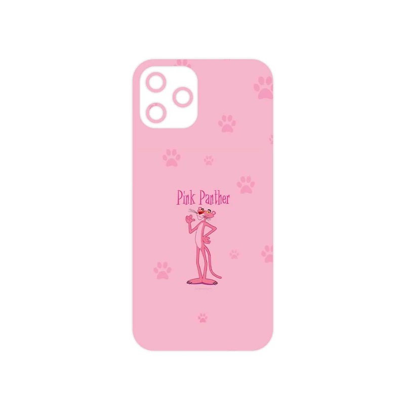 برچسب پوششی ماهوت مدل The Pink Panther مناسب برای گوشی موبایل اپل iPhone 12 Pro