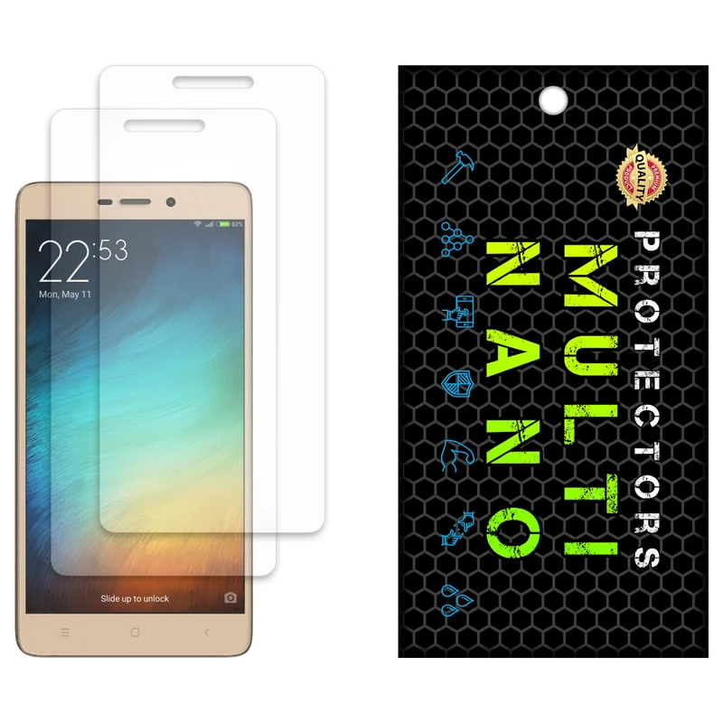 محافظ صفحه نمایش مات مولتی نانو مدل X-S2M مناسب برای گوشی موبایل شیائومی Redmi 3 بسته دو عددی