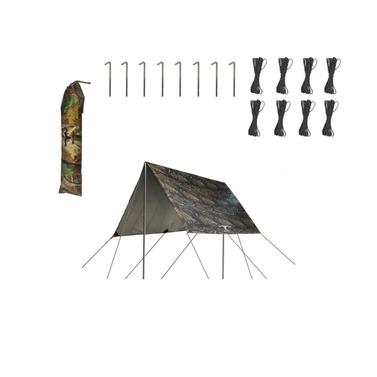 سایه بان سفری مدل موفلان استتار کد F10 -  - 6