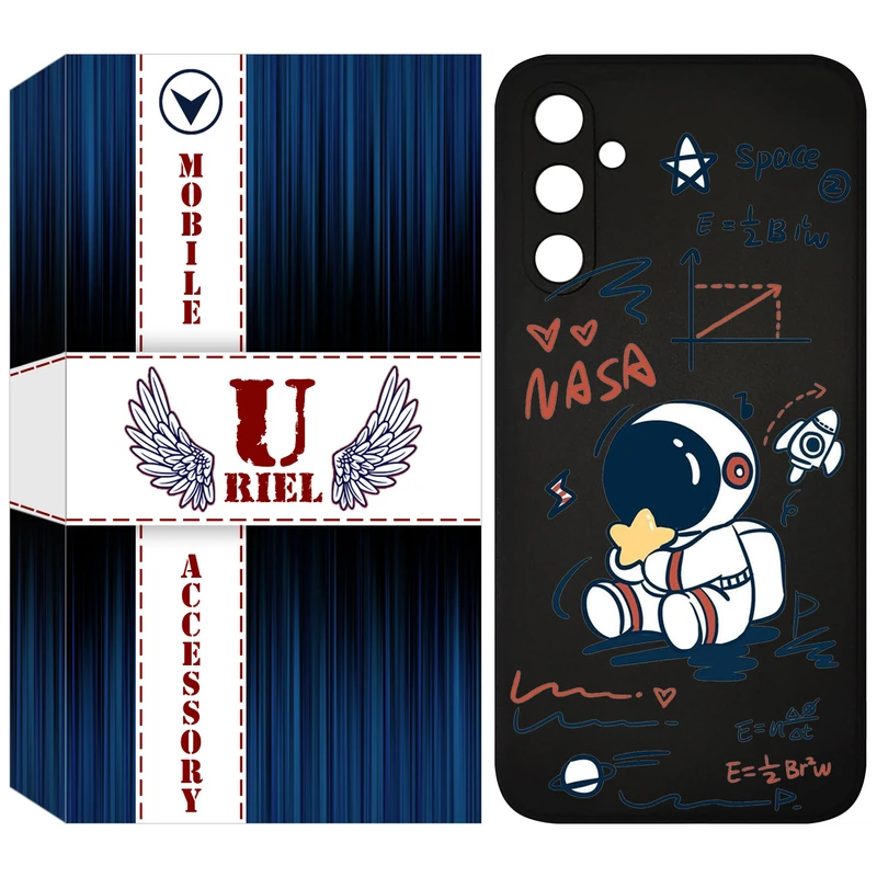 کاور یوریل مدل KSH کد 1 طرح فضانورد مناسب برای گوشی موبایل سامسونگ Galaxy A54