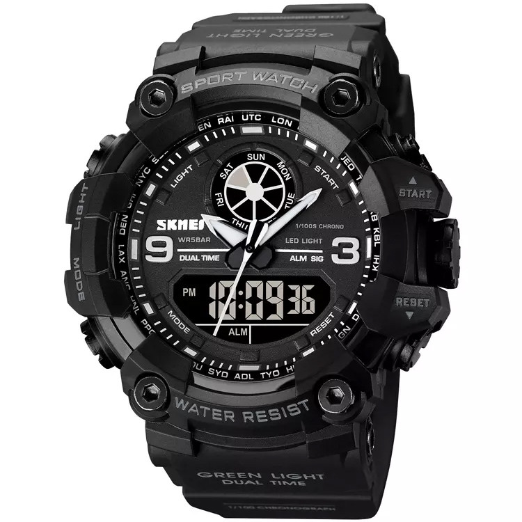 ساعت مچی عقربهای مردانه اسکمی مدل 1818 BK ساعت مچی عقربهای مردانه اسکمی مدل 1818 BK