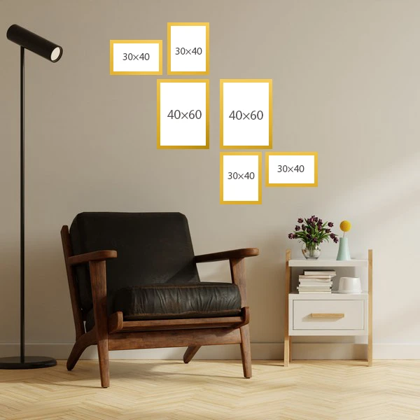 قاب عکس بکلیت مدل 215T مجموعه شش عددی