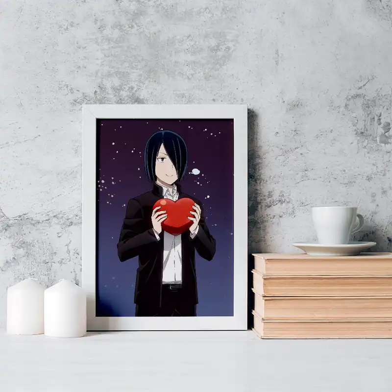 تابلو خندالو مدل یو ایشیگامی انیمه کاگویا ساما کد 15981