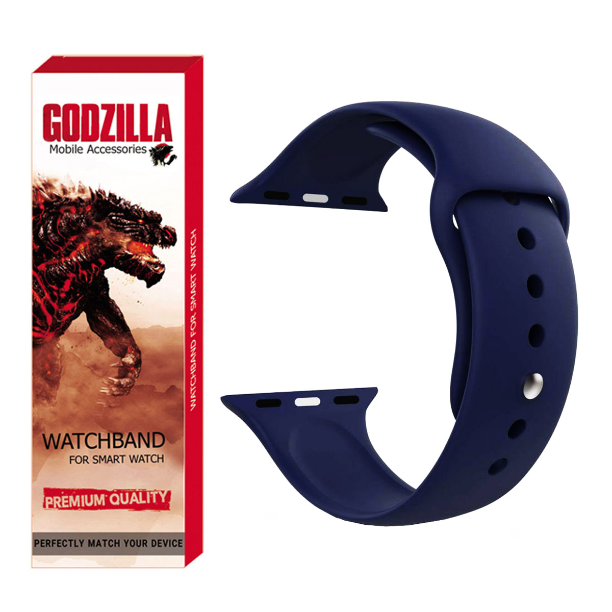 بند گودزیلا مدل Ro-Silic مناسب برای ساعت هوشمند HW12