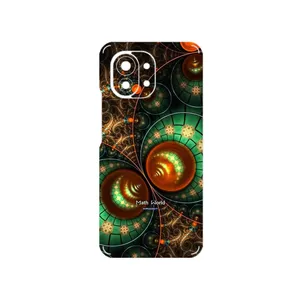 MAHOOT Mathematical Geometric Shape 3 Cover Sticker for Xiaomi Mi 11 5G