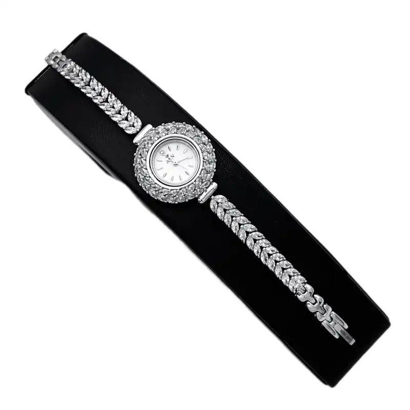 ساعت مچی عقربه ای زنانه مدل گندمی کد ANV1