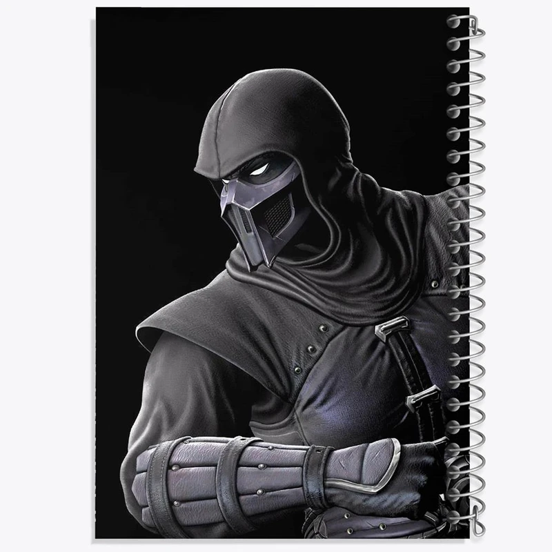 دفتر لیست خرید 50 برگ خندالو طرح بازی مورتال کمبت Mortal Kombat کد 29797