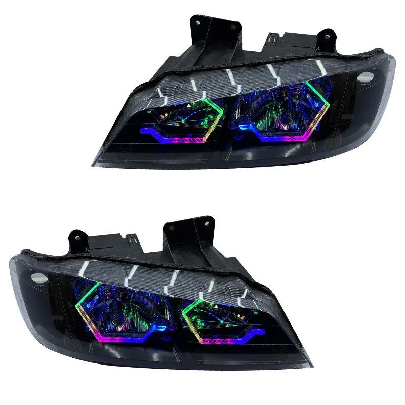 چراغ جلو خودرو گروه پژوهش صنعت مدرن مدل 3D-i8-FC-B مناسب برای پژو پارس بسته دو عددی