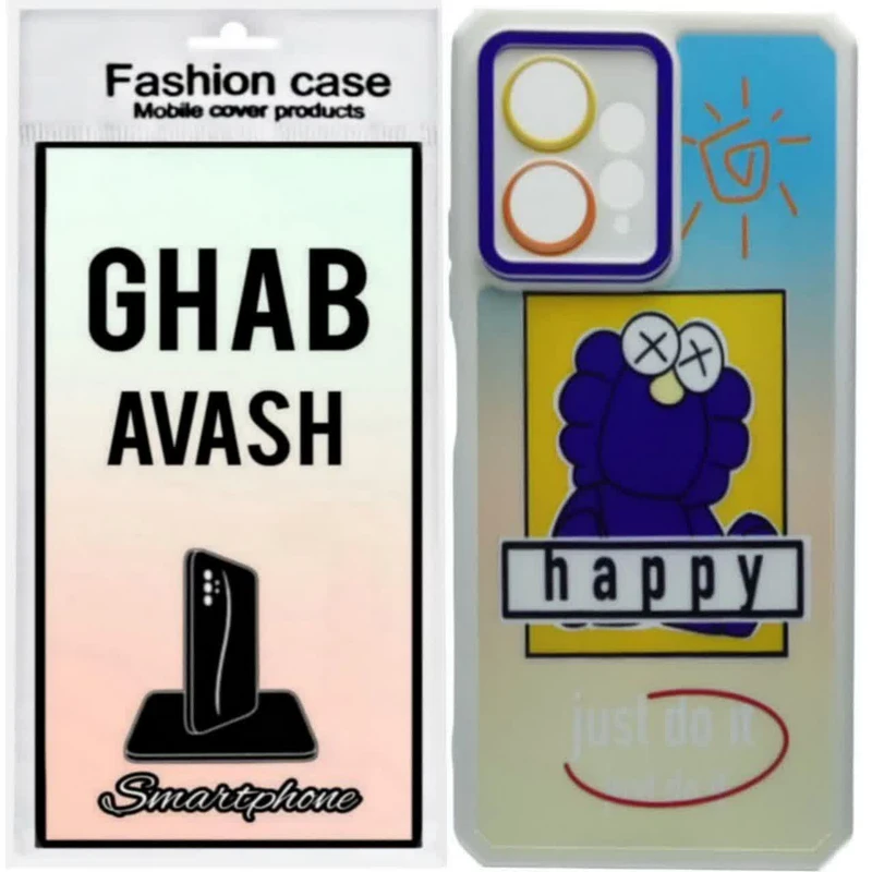 کاور قاب آوش طرح عروسکی مدل 07T مناسب برای گوشی موبایل شیائومی REDMI NOTE12 4G