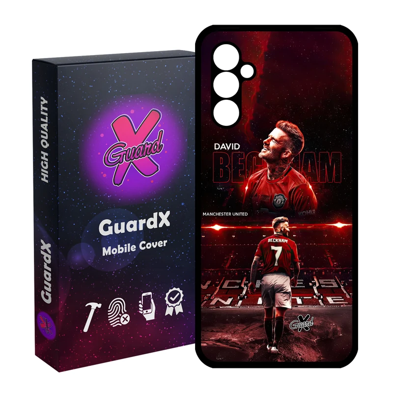 کاور گارد ایکس طرح David Beckham مدل Glass10581 مناسب برای گوشی موبایل سامسونگ Galaxy A24/A24 4G/M34 5G