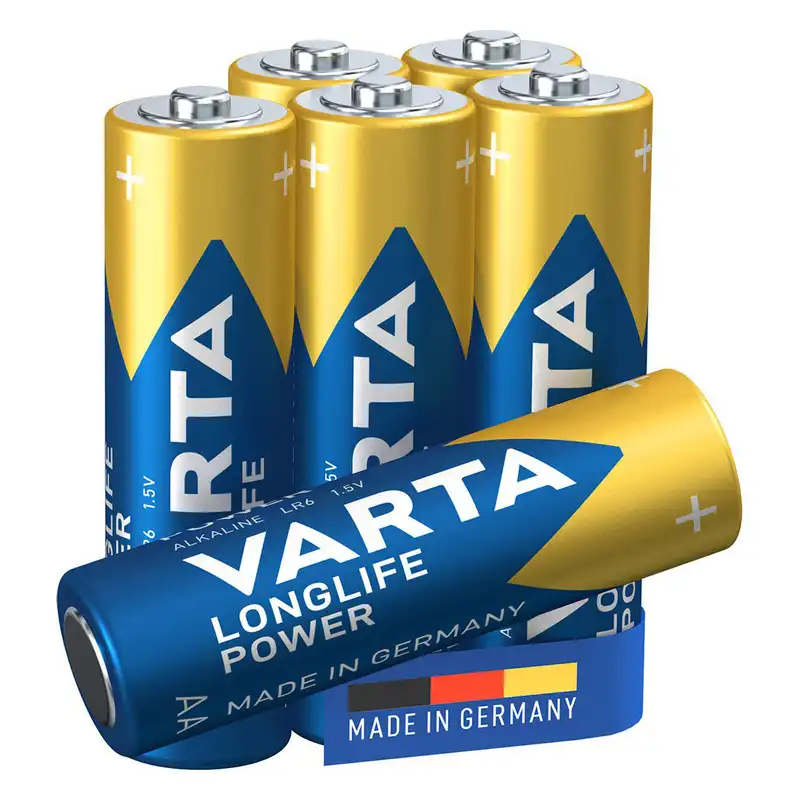 باتری قلمی وارتا مدل long lIfe power بسته شش عددی