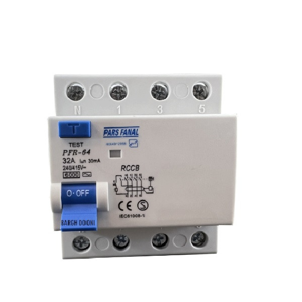 فیوز محافظ جان سه فاز 32 آمپر پارس فانال مدل 02