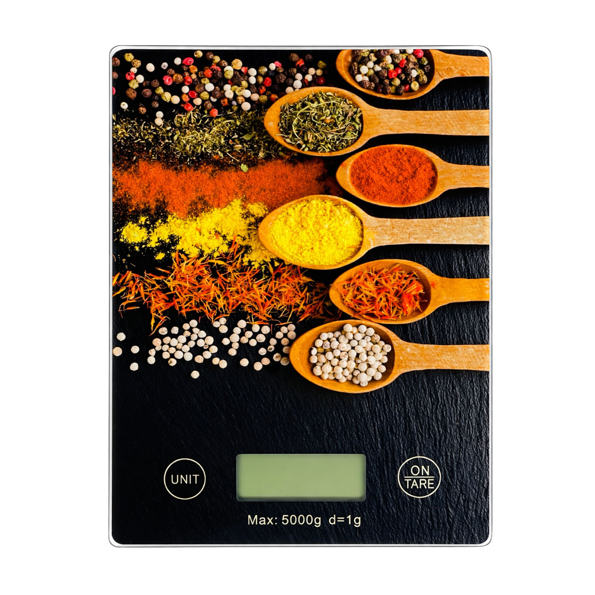ترازو آشپزخانه دیجیتال مدل KITCHEN SCALE SH-S حداکثر ظرفیت قابل اندازه‌گیری 5 کیلوگرم با دقت اندازه‌گیری 1 گرم