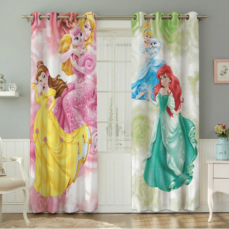 پرده نیروانا طرح کودک  مدل مخمل کد 8222 سایز 140×280 سانتی متر