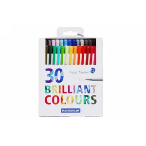 روان نویس استدلر مدل Triplus Brilliant Colours 30 Color بسته 30 عددی