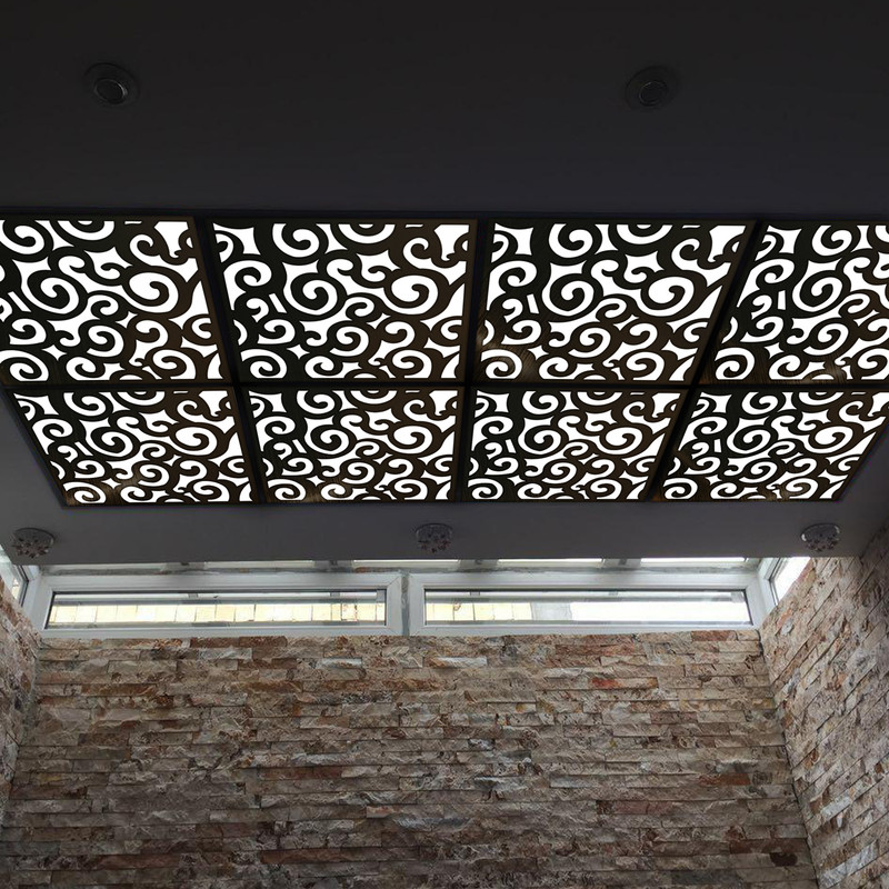 تایل سقفی آسمان مجازی بنی دکو مدل MC22 سایز 60x60 سانتی متر