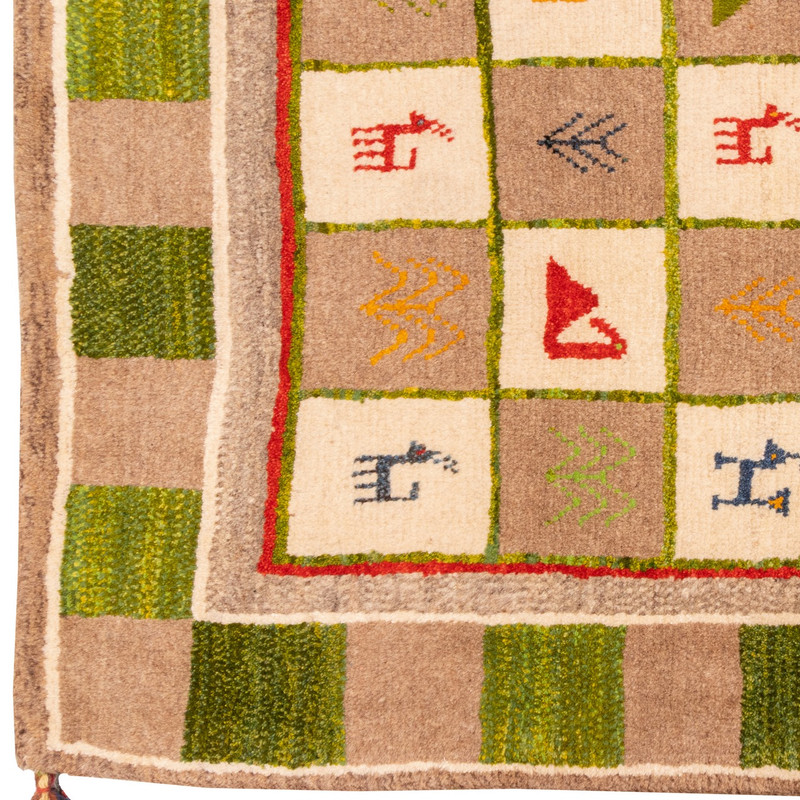 گبه دستباف سه و نیم متری سی پرشیا کد 122043