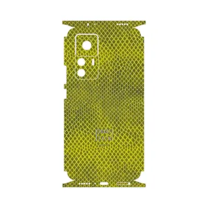 MAHOOT Yellow Snake Skin-FullSkin Cover Sticker for Xiaomi 12T
