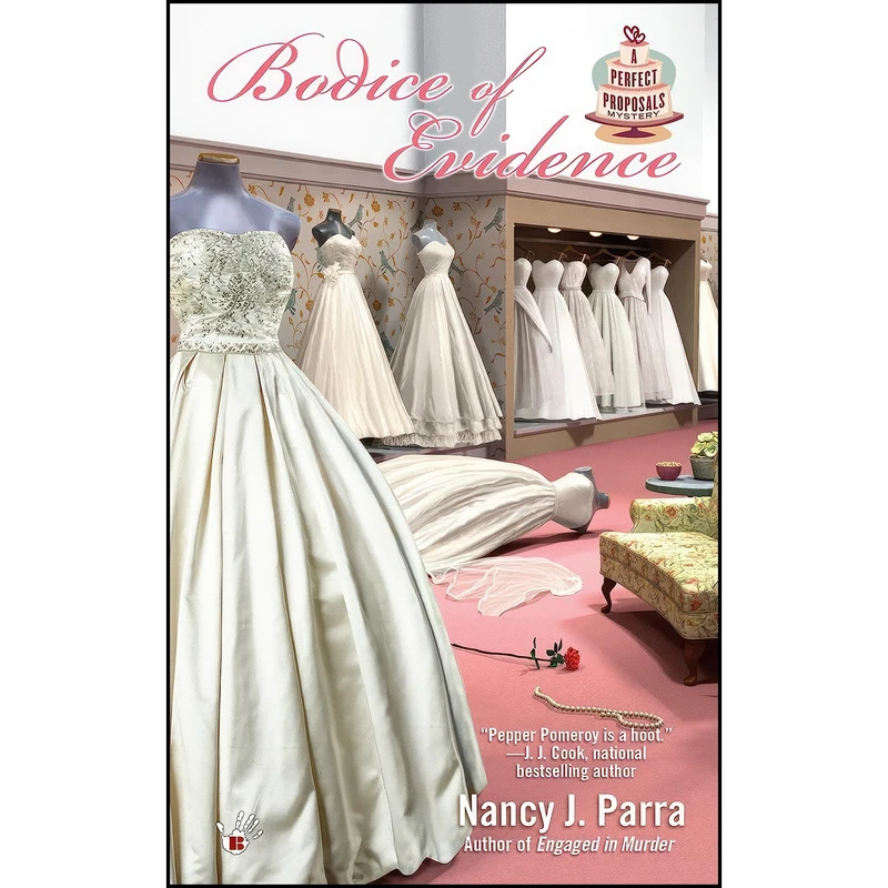 کتاب Bodice of Evidence  اثر Nancy J. Parra انتشارات Berkley