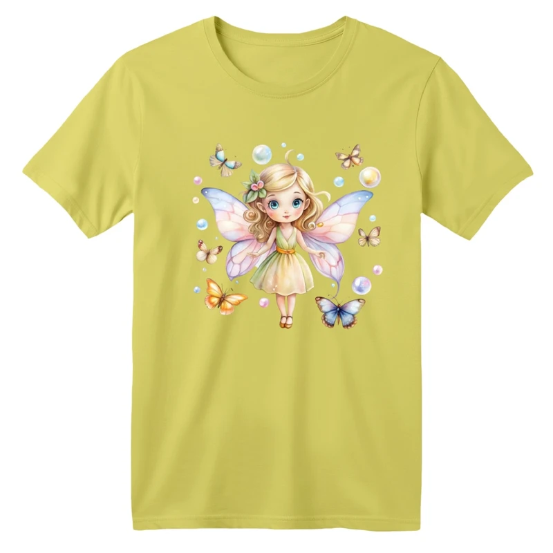 تی شرت آستین کوتاه بچگانه مدل دخترک کد 1