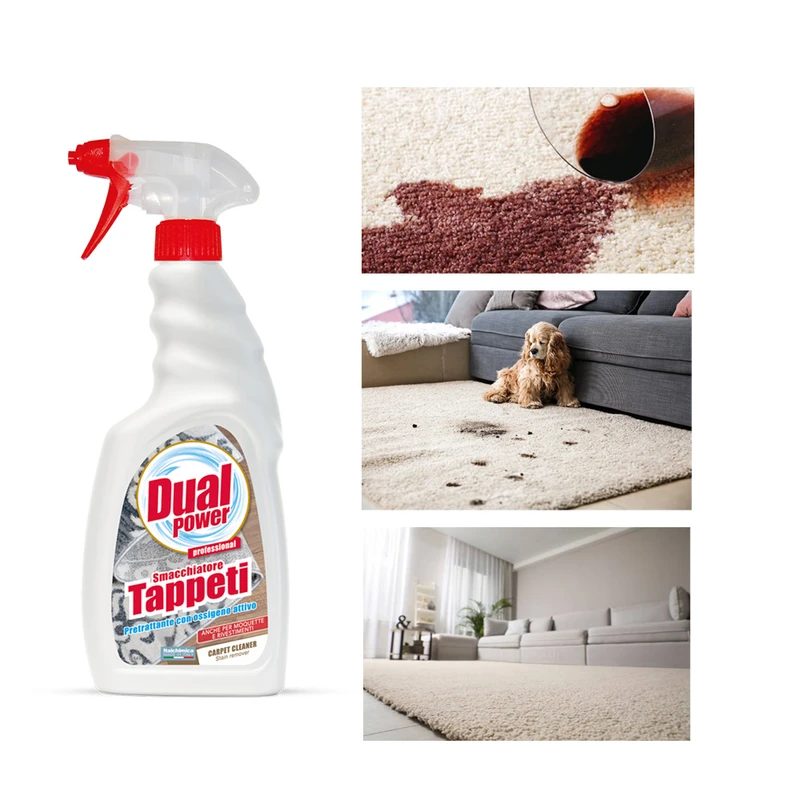 عکس شماره 3 : اسپری پاک-کننده فرش و مبل دوآل پاور مدل tappeti حجم 500 میلی-لیتر
