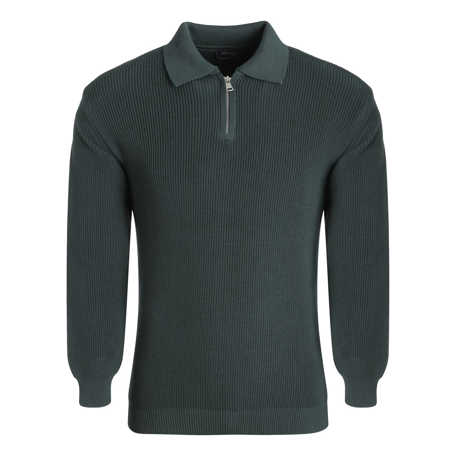 پلیور مردانه پاتن جامه مدل نیم زیپ 304021030033999 -  - 3