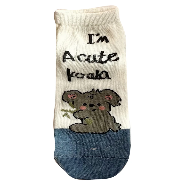 جوراب ساق کوتاه مدل کوالا کد 106