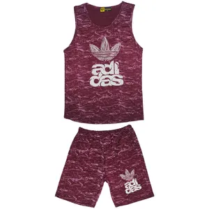 ست تاپ و شلوارک مردانه مدل ADBUR