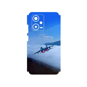 MAHOOT Fighter plane Su27 Cover Sticker for Xiaomi Redmi Note 12 Pro Plus
