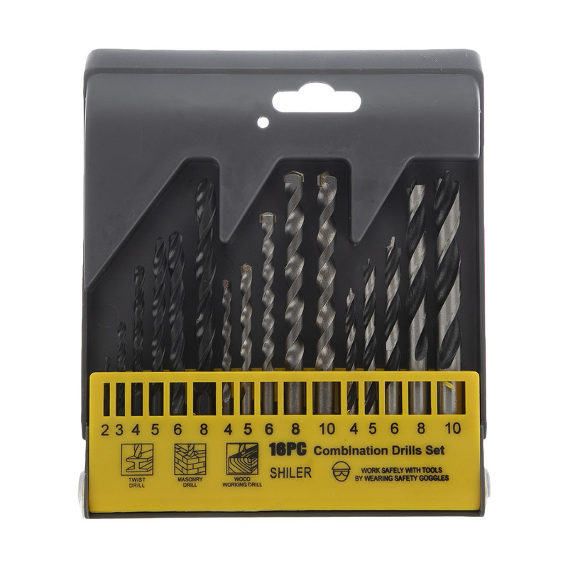 مجموعه 16 عددی مته شیلر کد SH-1016 مجموعه 16 عددی مته شیلر کد SH-1016