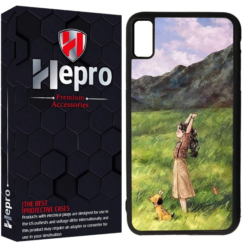 کاور هپرو طرح فانتزی مدل TPU مناسب برای گوشی موبایل اپل IPHONE X / XS