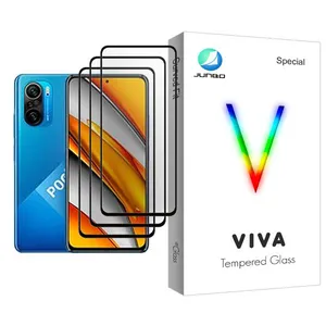Junbo Viva Glass MIX003 Screen Protector For Xiaomi Poco F3 Pack Of 3