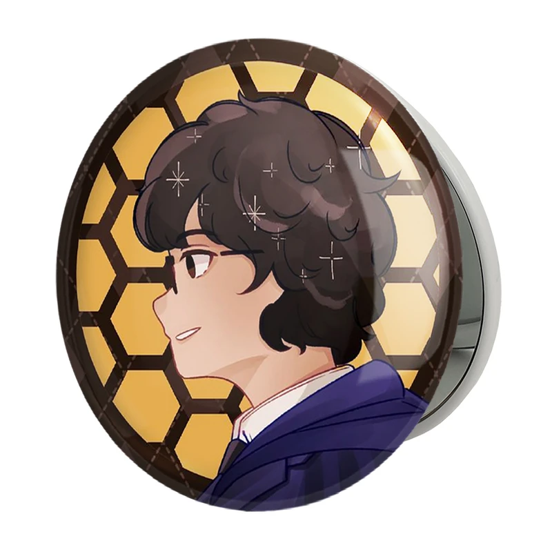 آینه جیبی خندالو طرح سریال ونزدی Wednesday مدل تاشو کد 25231 