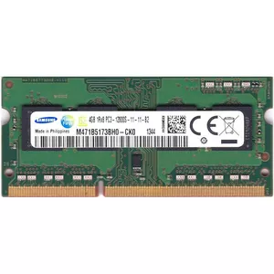  رم لپ تاپ DDR3 تک کاناله 1600 مگاهرتز سامسونگ مدل M471B5173BH0-CK0 ظرفیت 4 گیگابایت