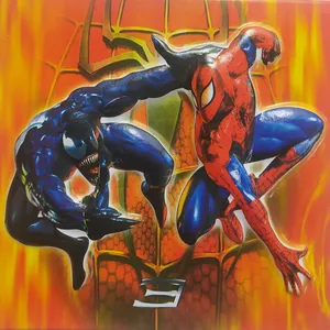 تابلو کودک و نوزاد مدل اسپایدرمن ونوم