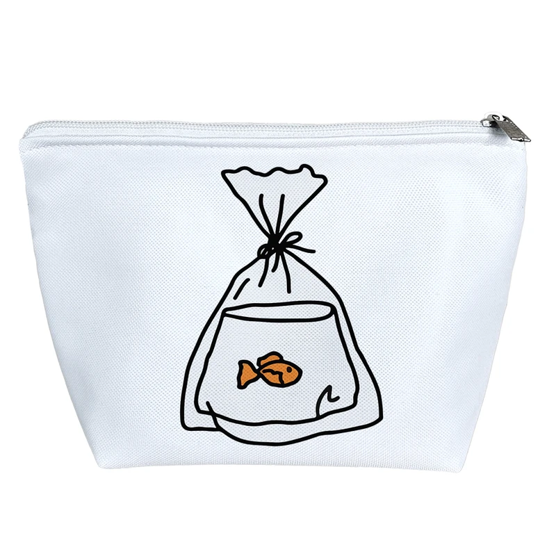 کیف لوازم آرایش دخترانه خندالو مدل ماهی کد 7781