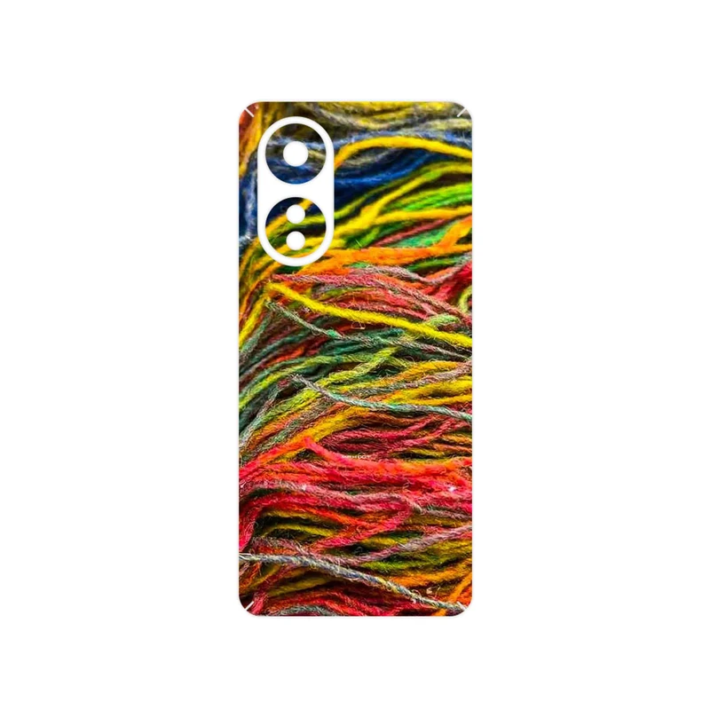 برچسب پوششی ماهوت مدل Fabric Texture 9 مناسب برای گوشی موبایل اپو A58 4G