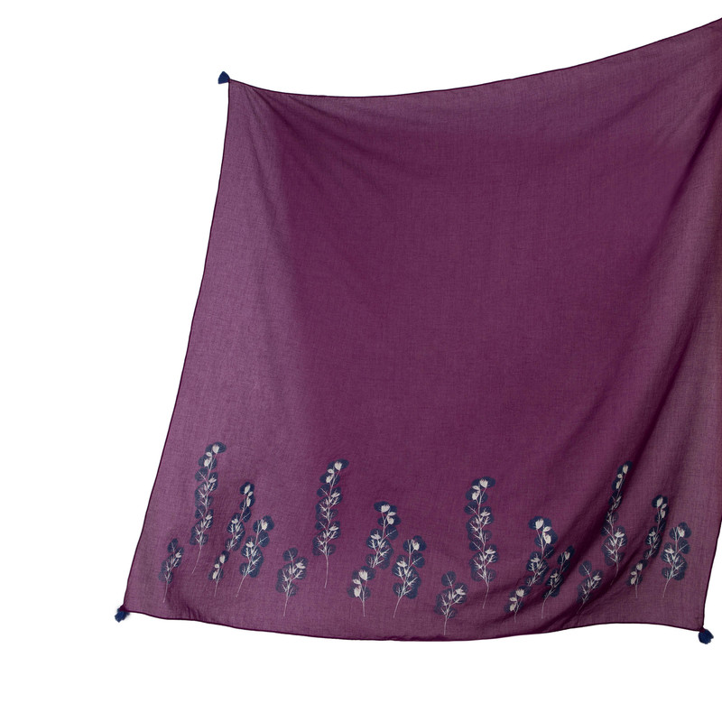 روسری زنانه گدار مدل اکالیپتوس