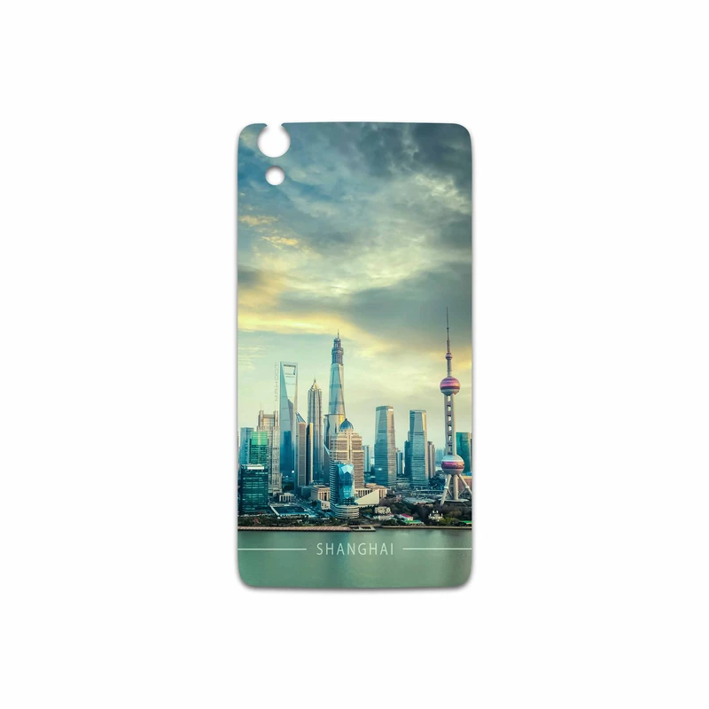 برچسب پوششی ماهوت مدل Shanghai City مناسب برای گوشی موبایل بلک بری DTEK 50