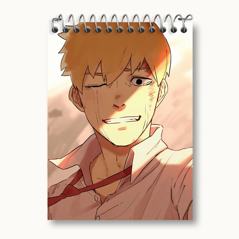 دفتر یادداشت 50 برگ خندالو مدل اراتاکا انیمه موب سایکو Mob Psycho 100 کد 24467